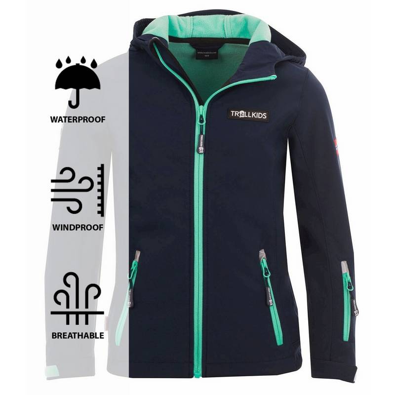 Trollkids Oslofjord Softshelljacke Mädchen