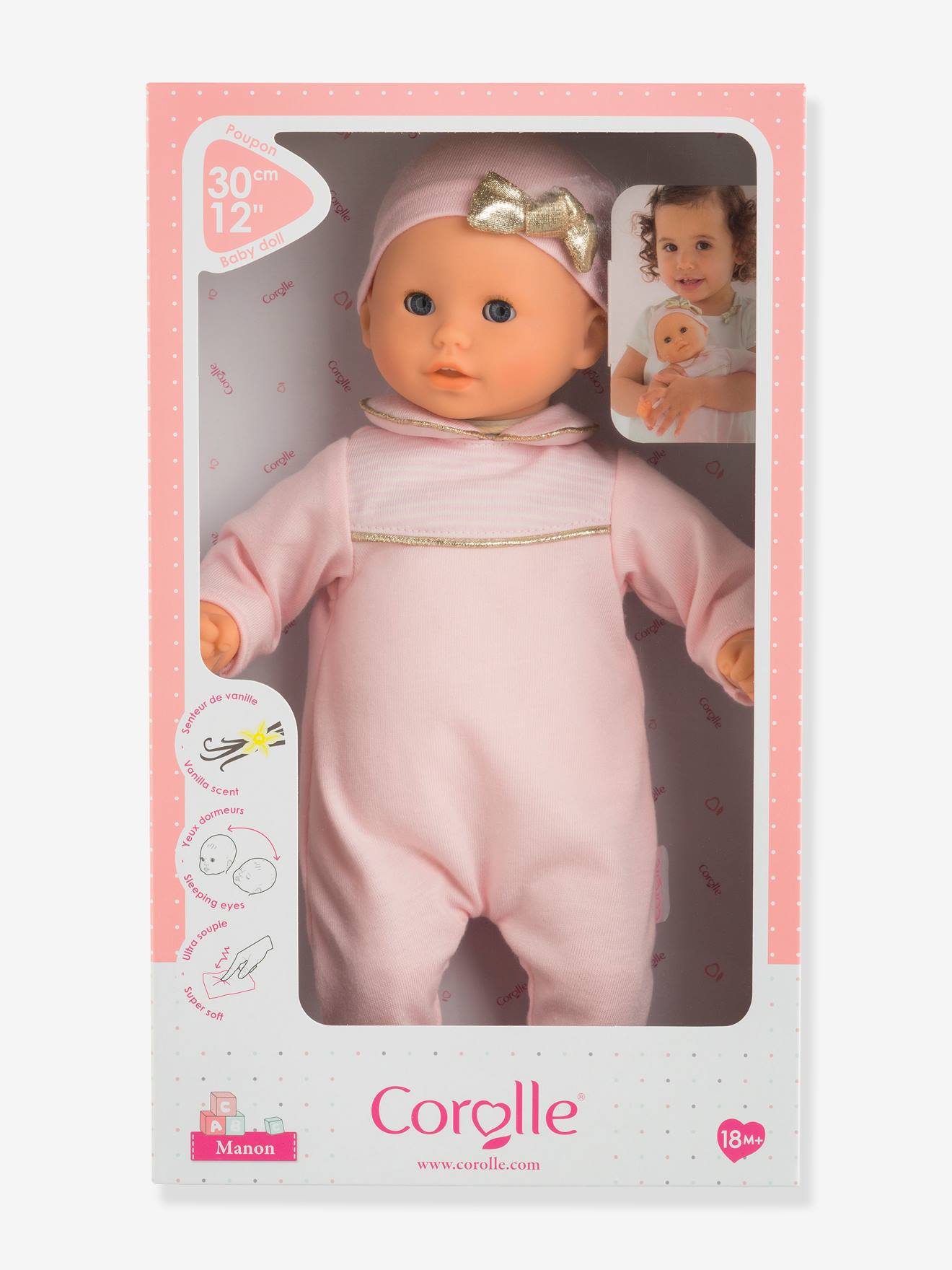 Poupée Bébé Câlin Manon COROLLE rose