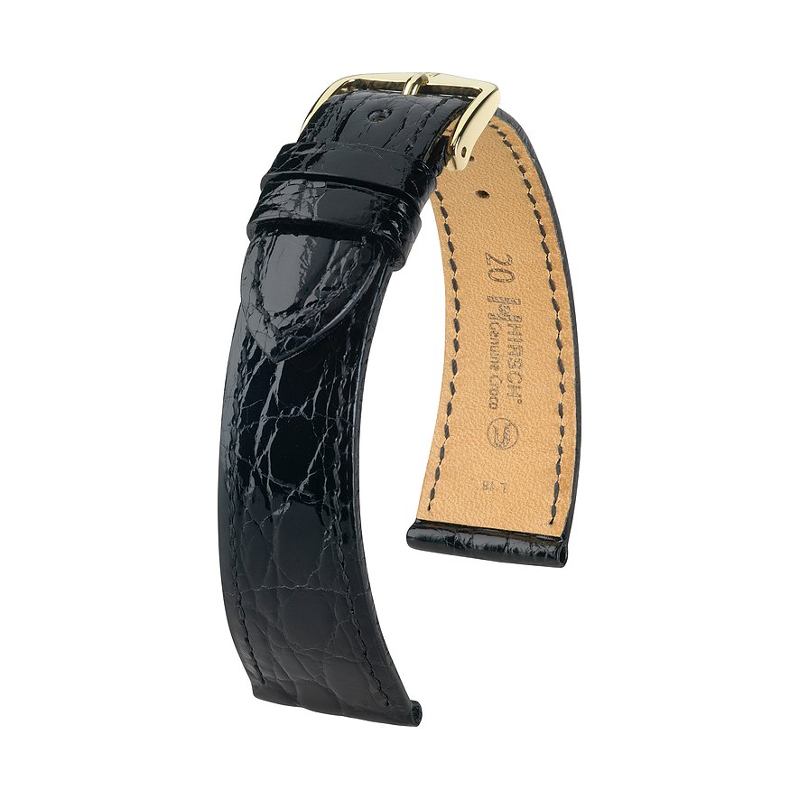 Hirsch Lederband Genuine Croco