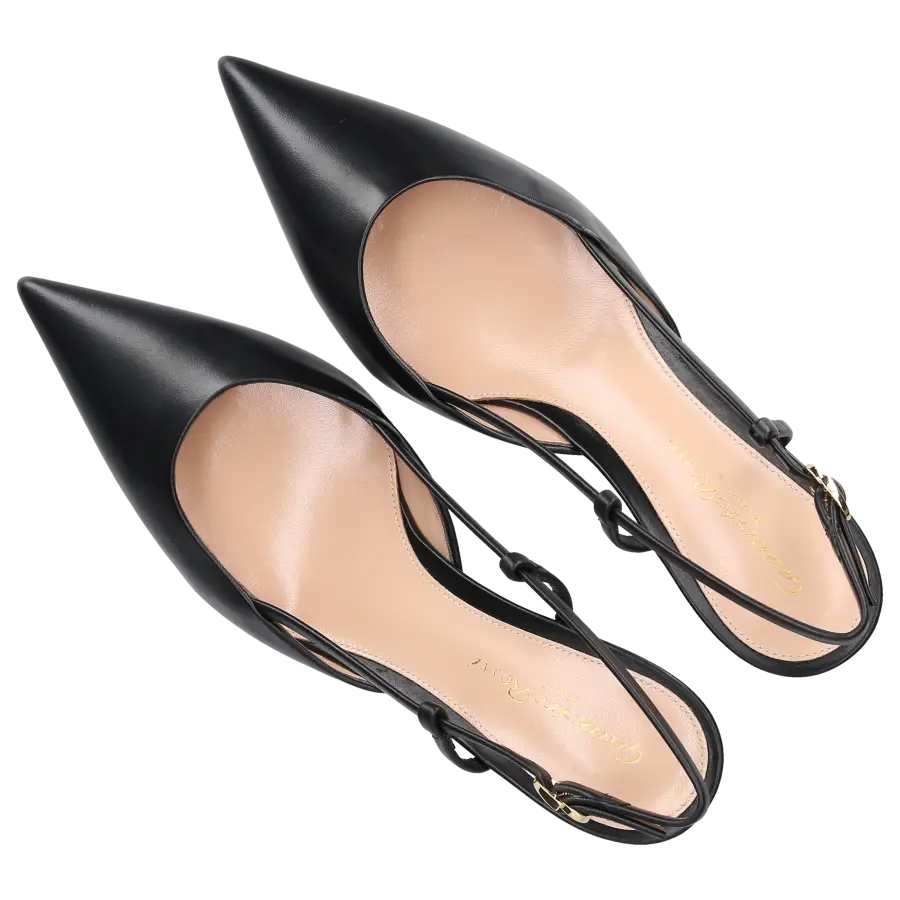 Gianvito Rossi - Slingpumps ASCENT 55 Kalbsleder - schwarz