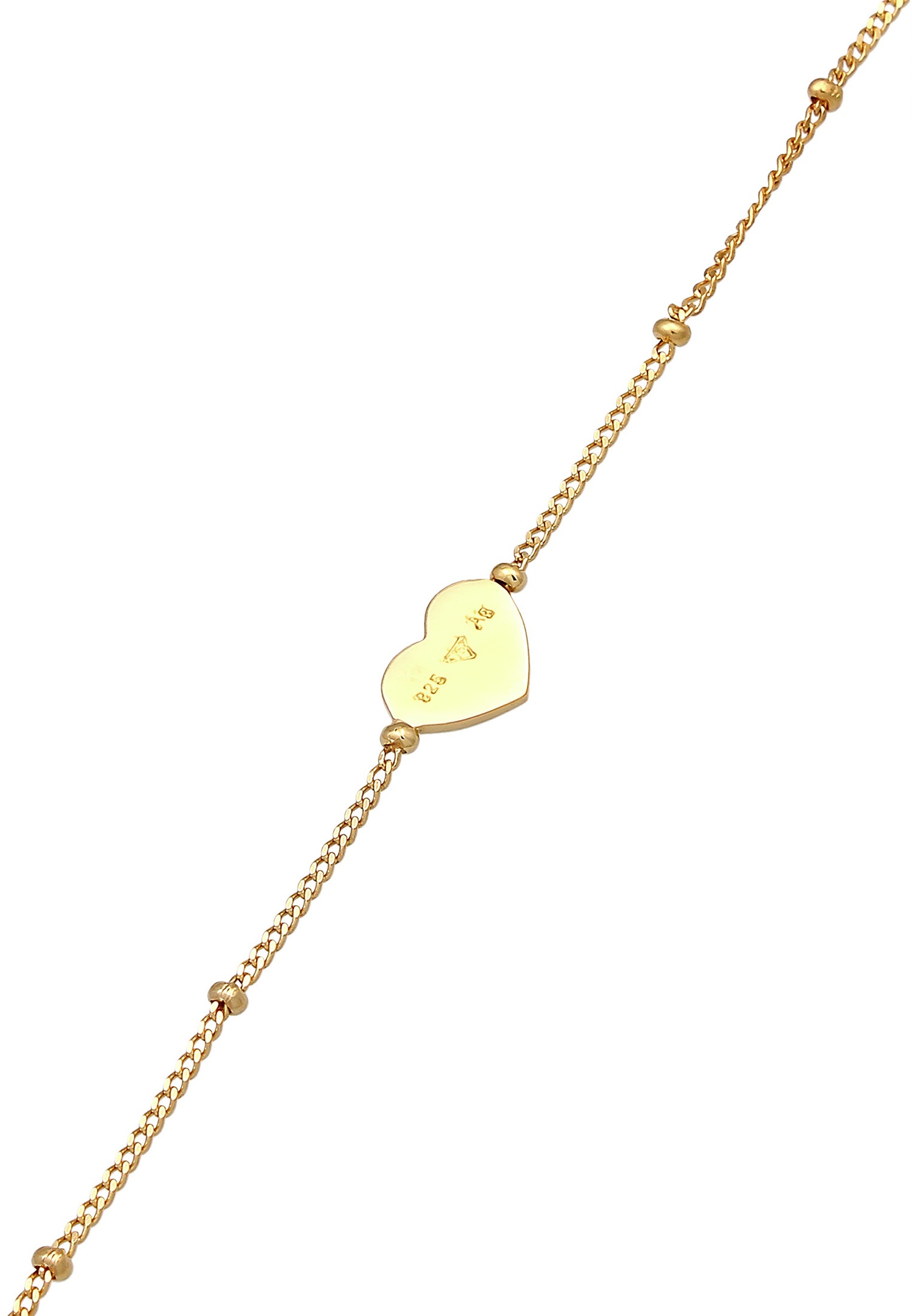 Bolas de amor con símbolo de corazón para mujer de Elli en plata de ley 925