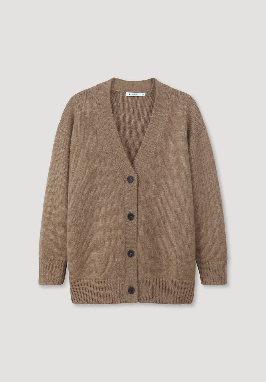 Strickjacke aus Alpaka und Schurwolle