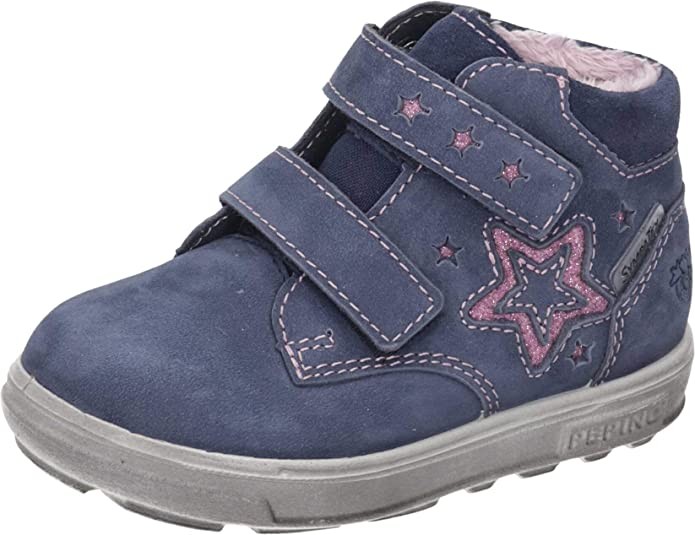 RICOSTA Stiefel Mädchen blau ALEXIA Lammwolle Tex