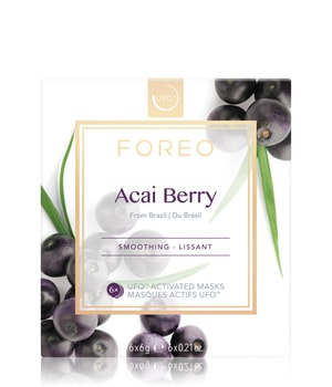 FOREO Ufo Mask Acai Berry Gesichtsmaske-6x6 g