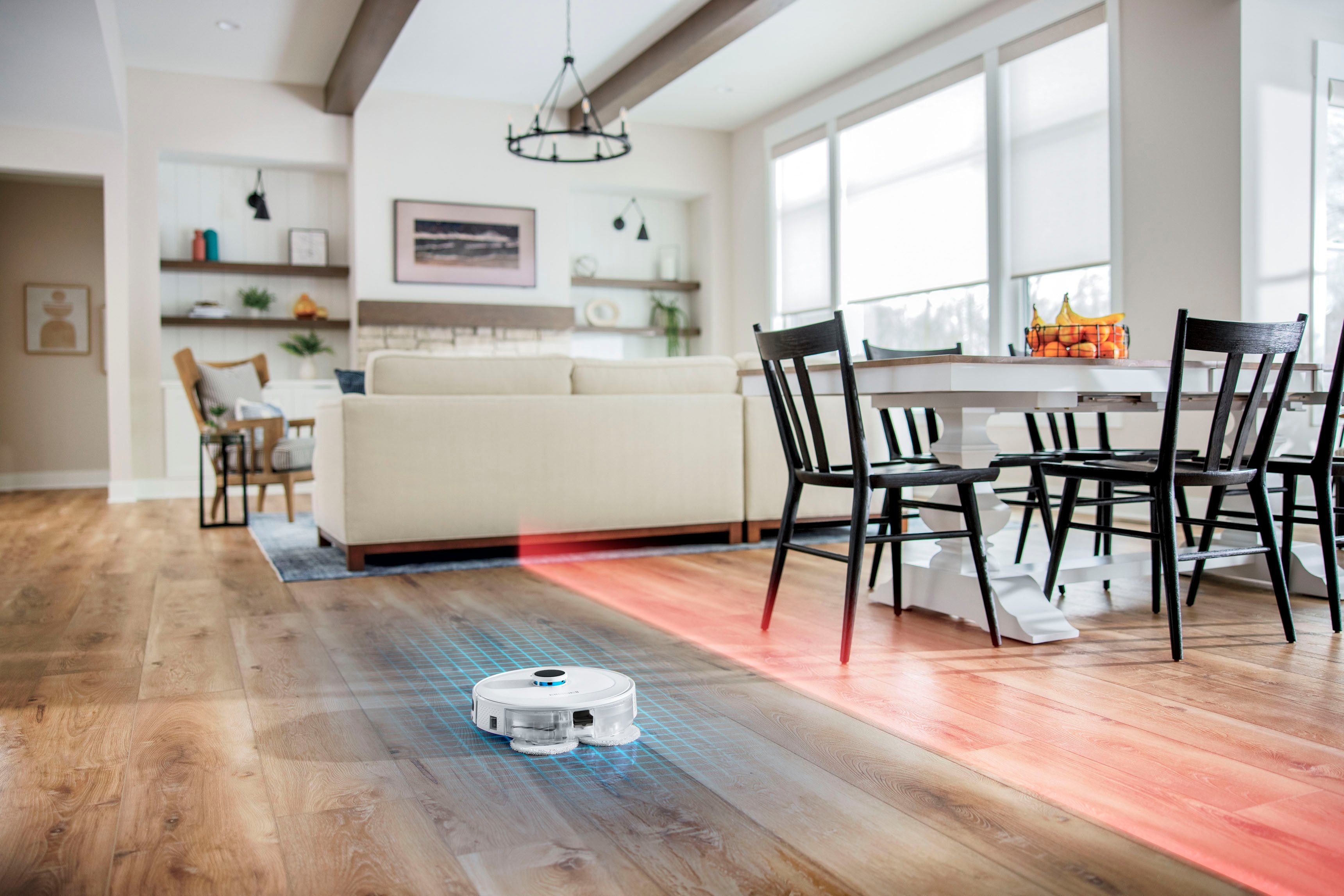 Bissell Wischroboter SpinWave Robot R5 Pet, 44 W, mit Saugfunktion