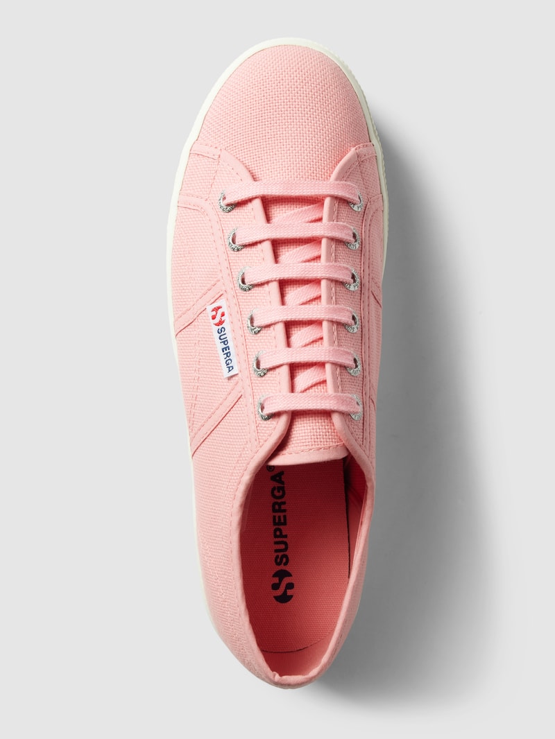 Sneaker mit Schnürverschluss Modell 'LINEA' in pink