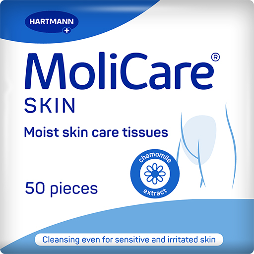 MOLICARE Skin Feuchtpflegetücher  50 St  Tücher