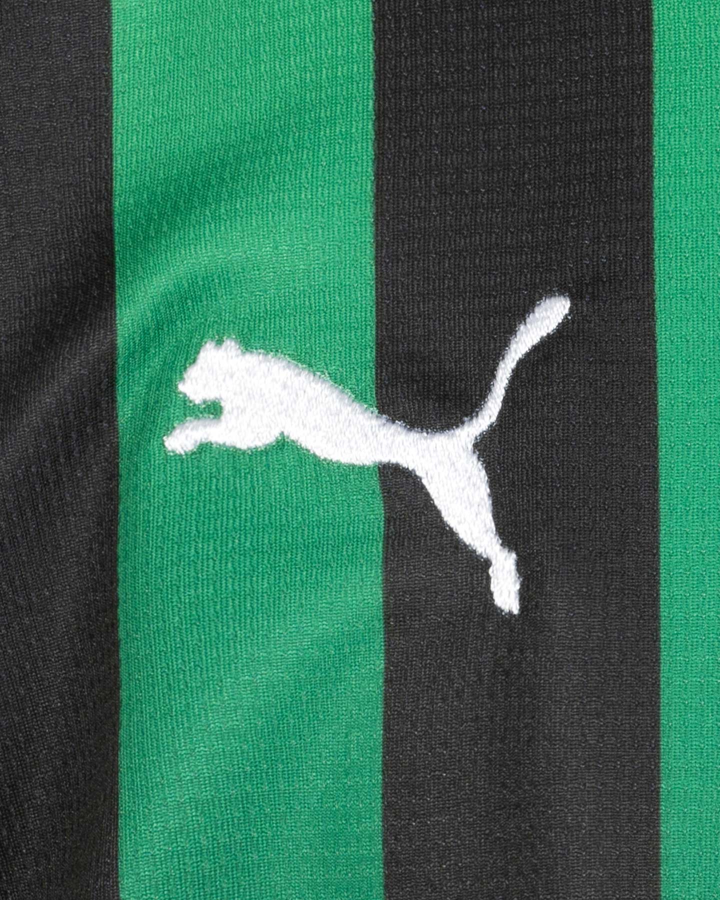 Oficiálny futbalový dres Puma Sassuolo Home 24-25 Jr. 779678-01
