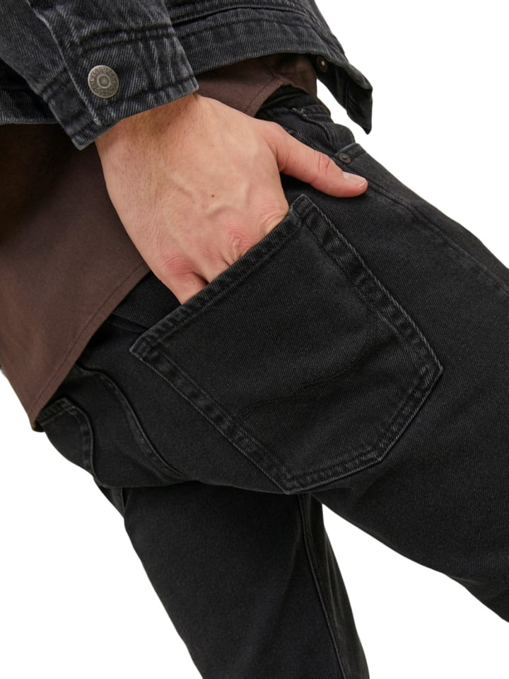 Jack & Jones Jeans JJICHRIS JJORIGINAL MF 912 comfort/relaxed in Schwarz günstig kaufen