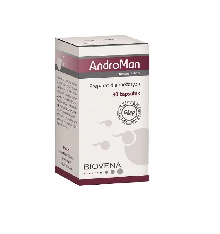AndroMan, Προετοιμασία για άνδρες, Κάψουλες