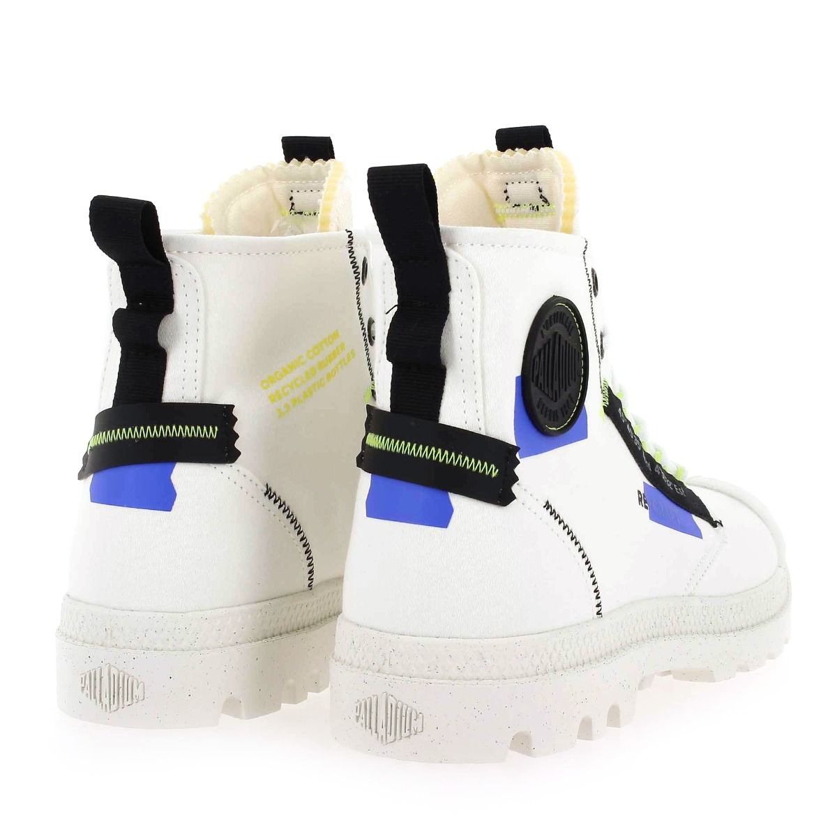 Palladium  PAMPA HI RE-CRAFT - blanc