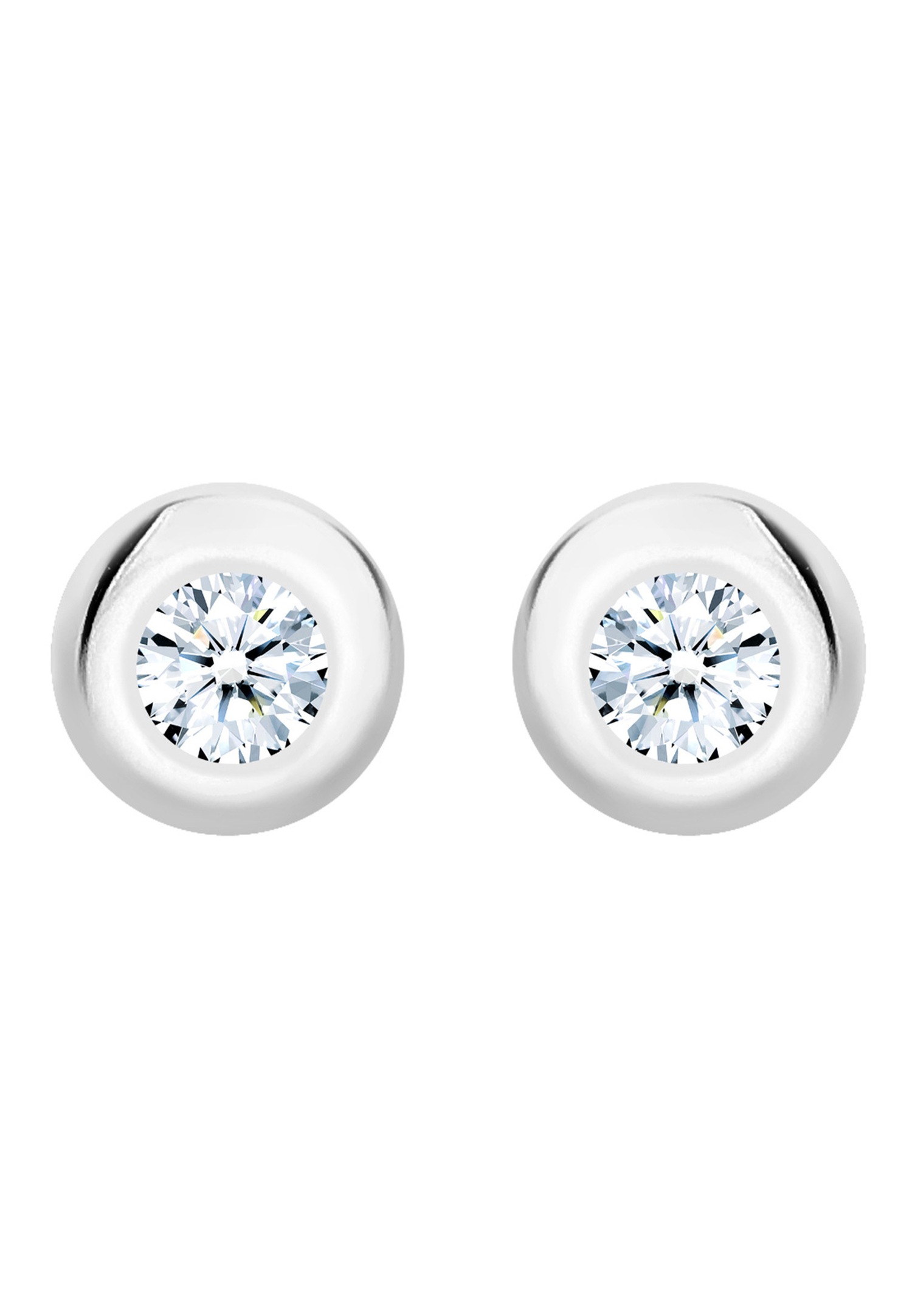 Pomysł na prezent: Elli DIAMONDS Podstawowy diament (0,06 ct.) Srebro 925
