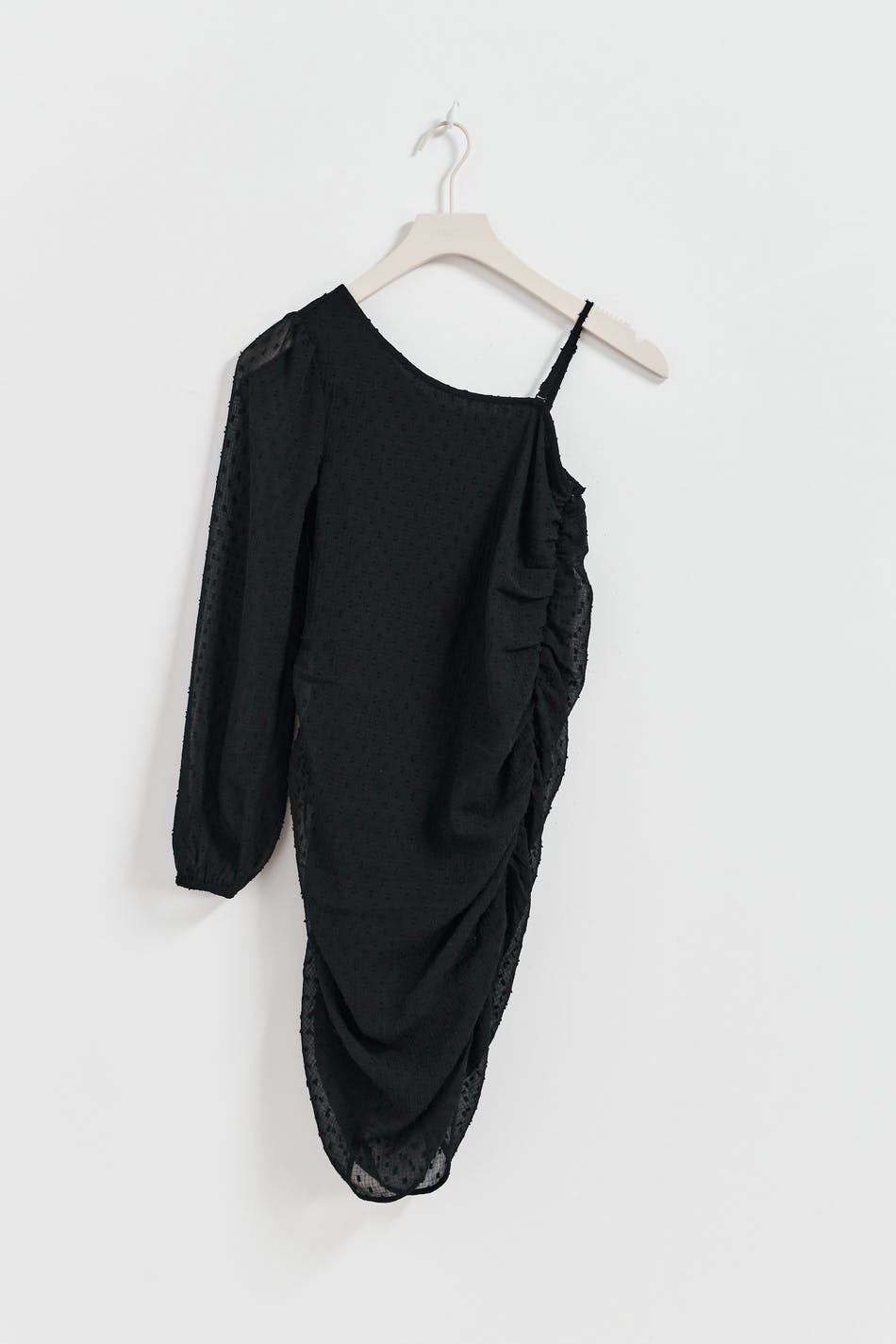 Y one shoulder dress
