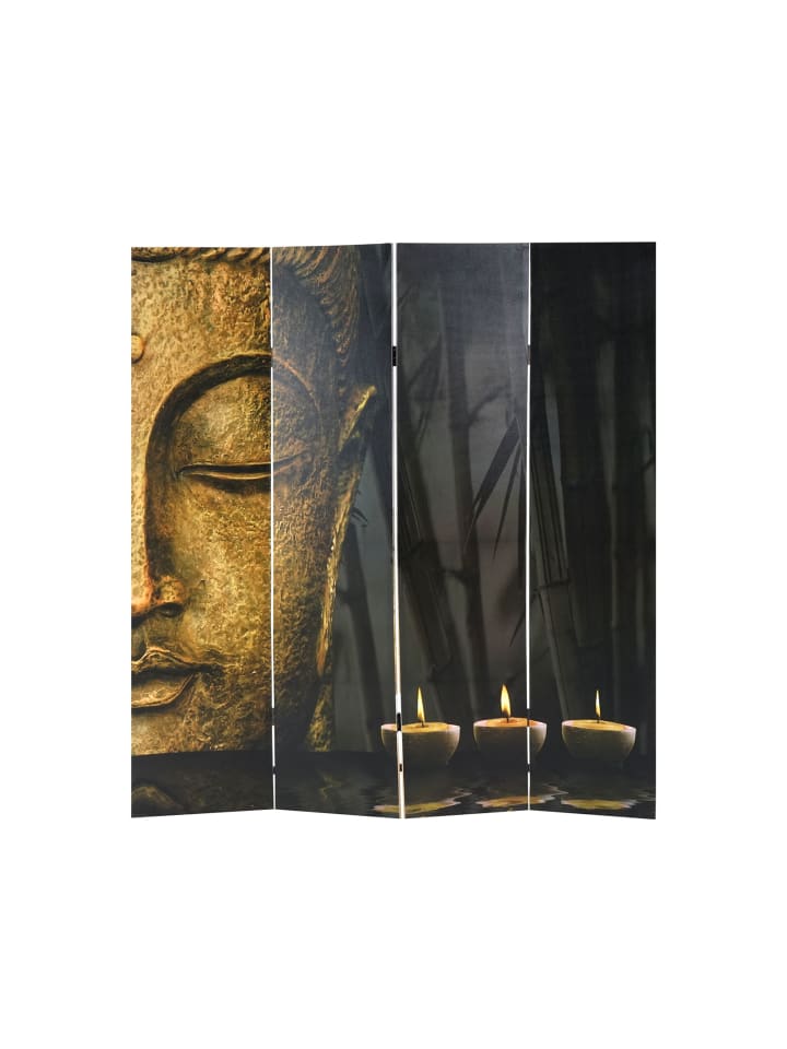 MCW Foto-Paravent Buddha, 180x160 cm günstig kaufen onesize
