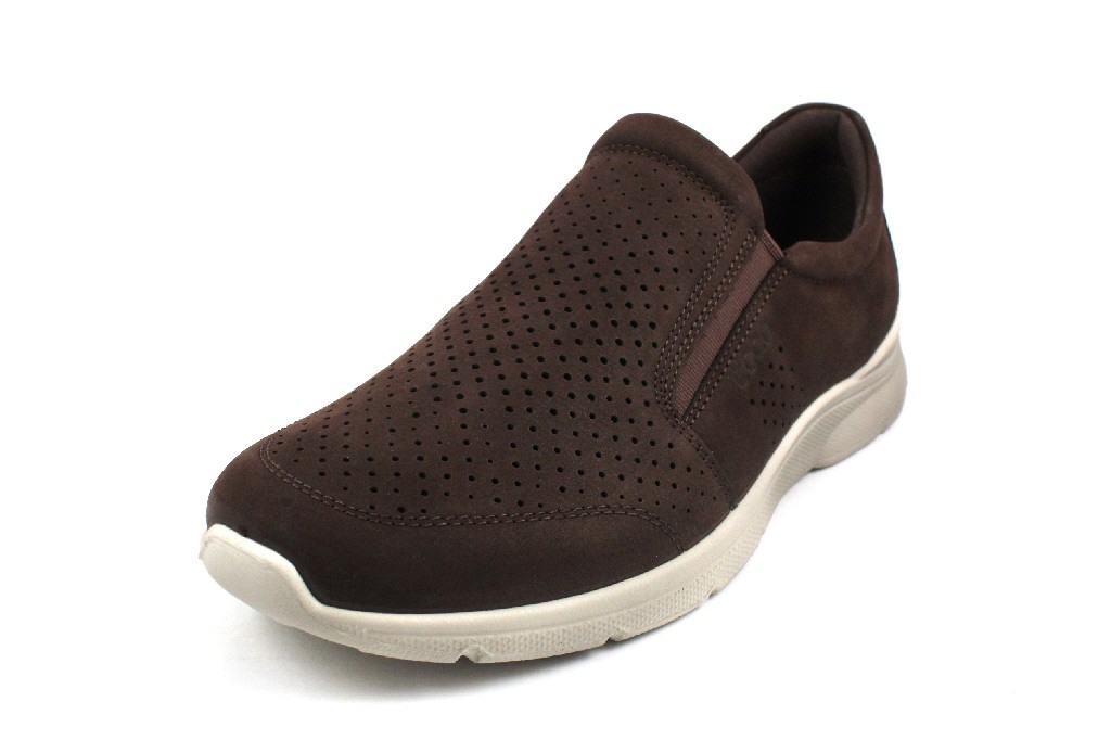 ECCO Komfort Slipper braun Irving Moch