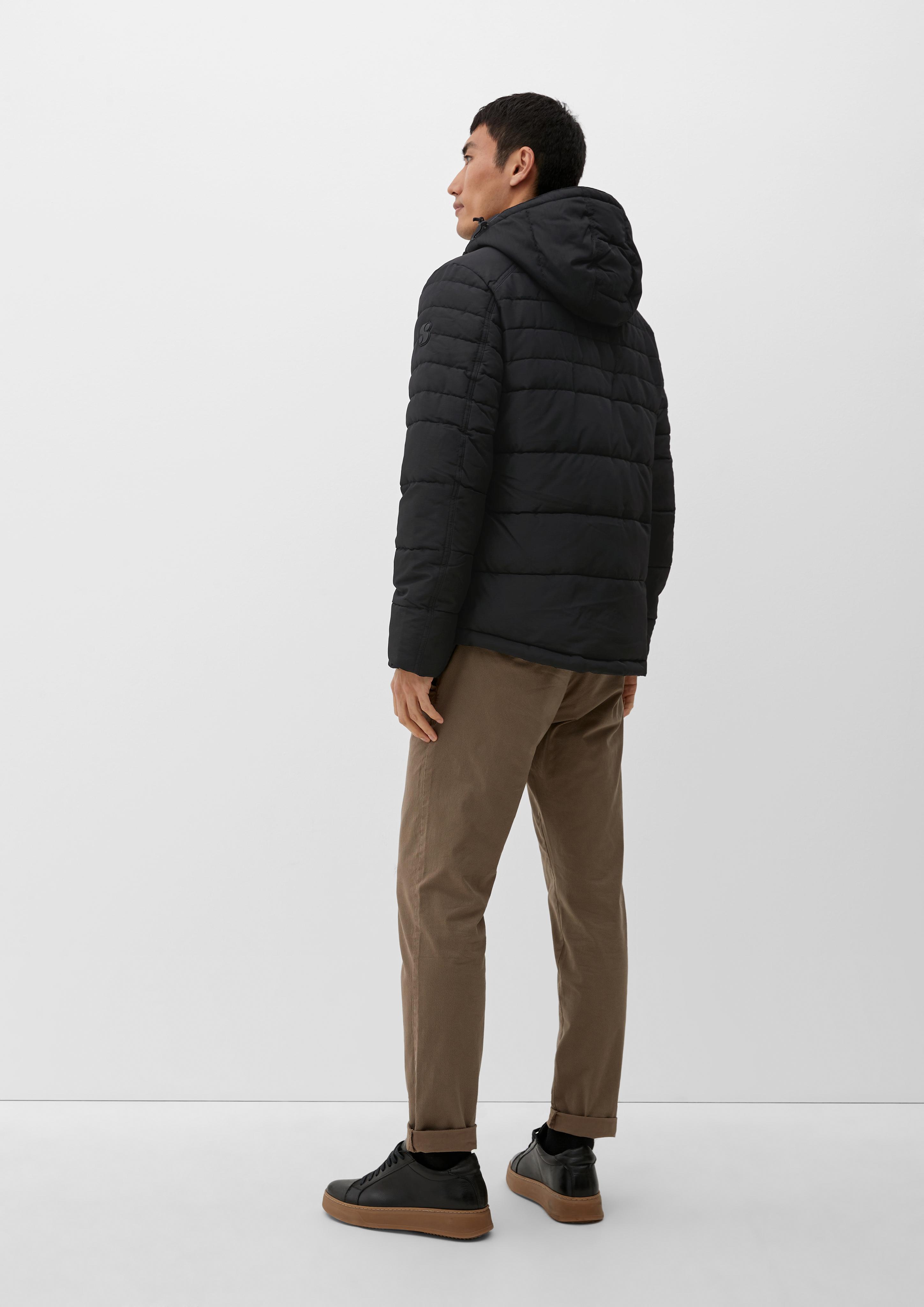 Steppjacke mit abnehmbarer Kapuze  2122924-9999