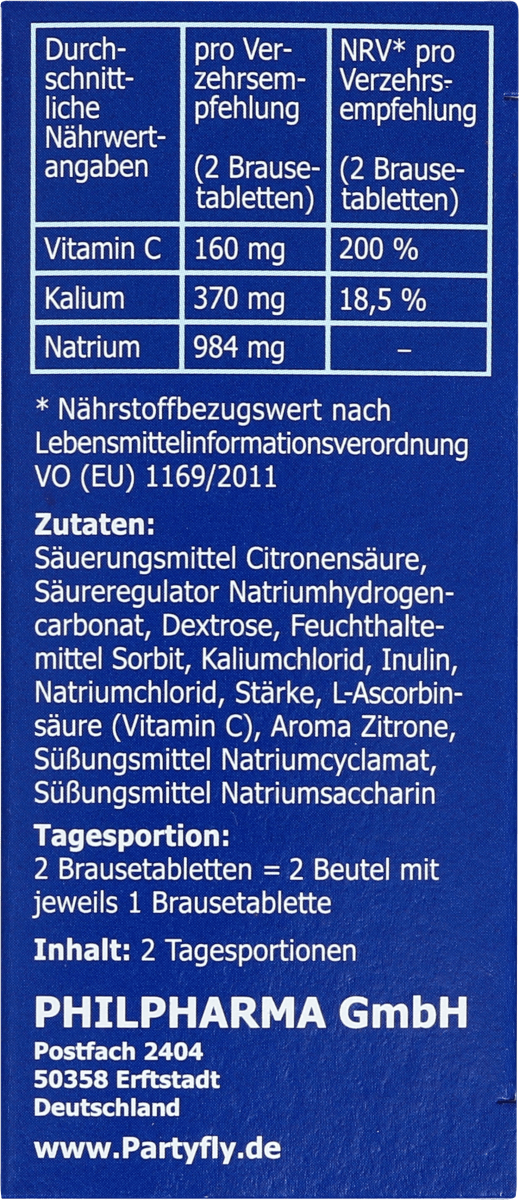 Elektrolyt-Vitamin C-Komplex Brausetabletten 4 St, 26 g
