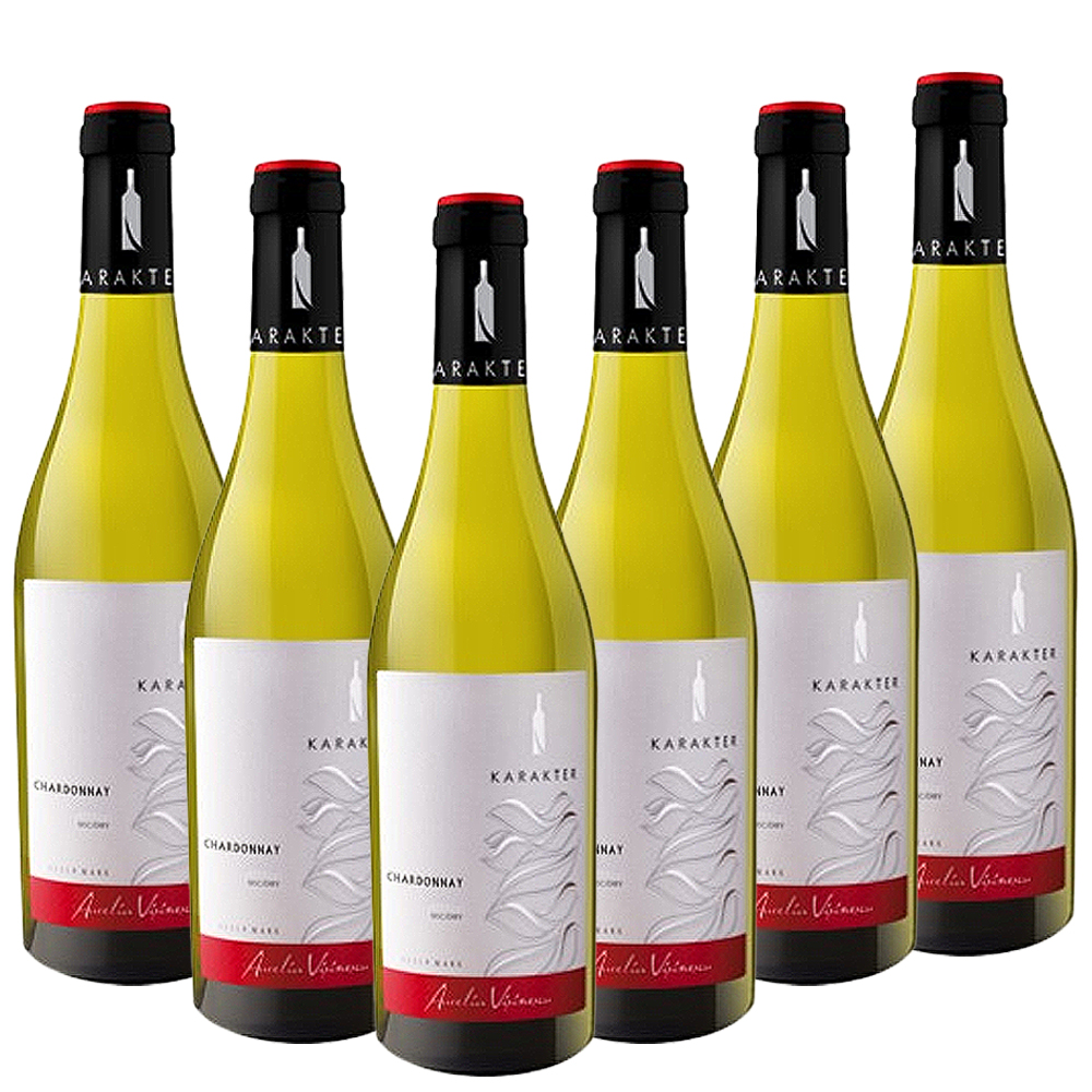 Domeniile Sahateni KARAKTER Chardonnay  DOC - 6er Karton