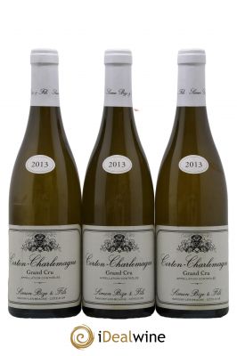 Corton-Charlemagne Grand Cru Simon Bize & Fils  2013 - Lot de 3 Bouteilles