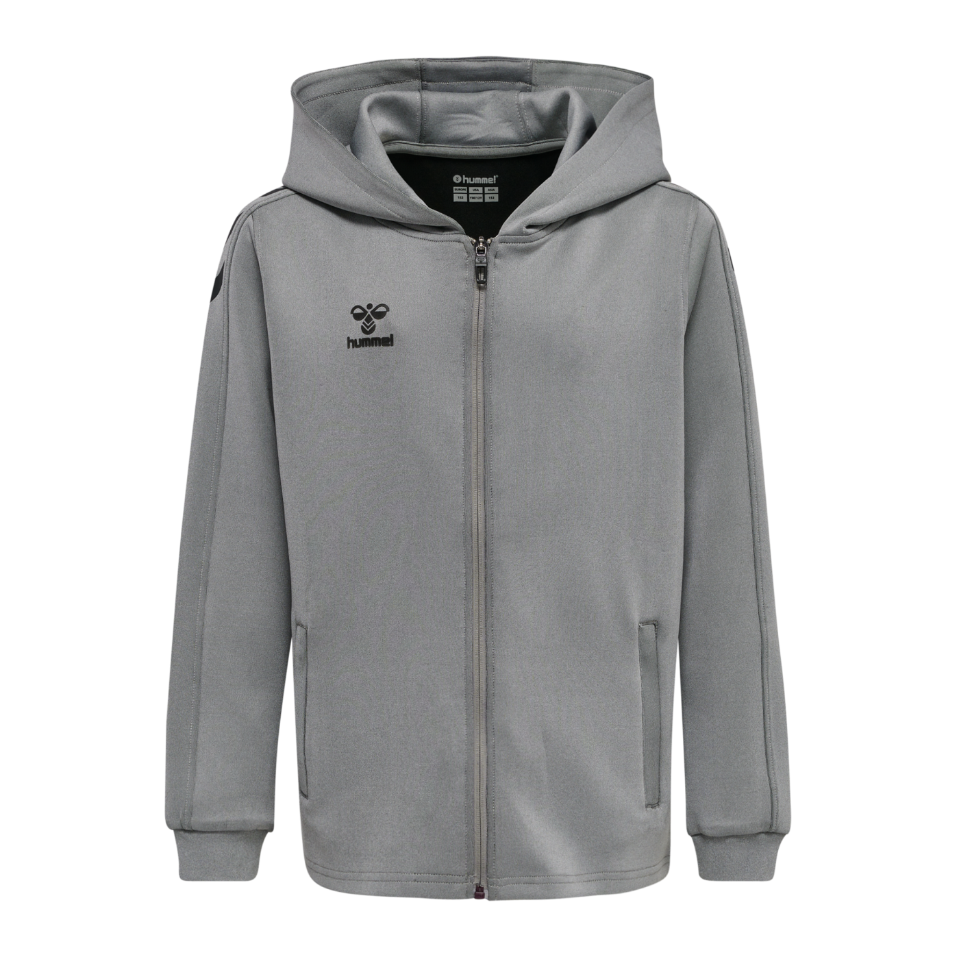 Hummel hmlCORE XK Kapuzenjacke Kids Grau F2006