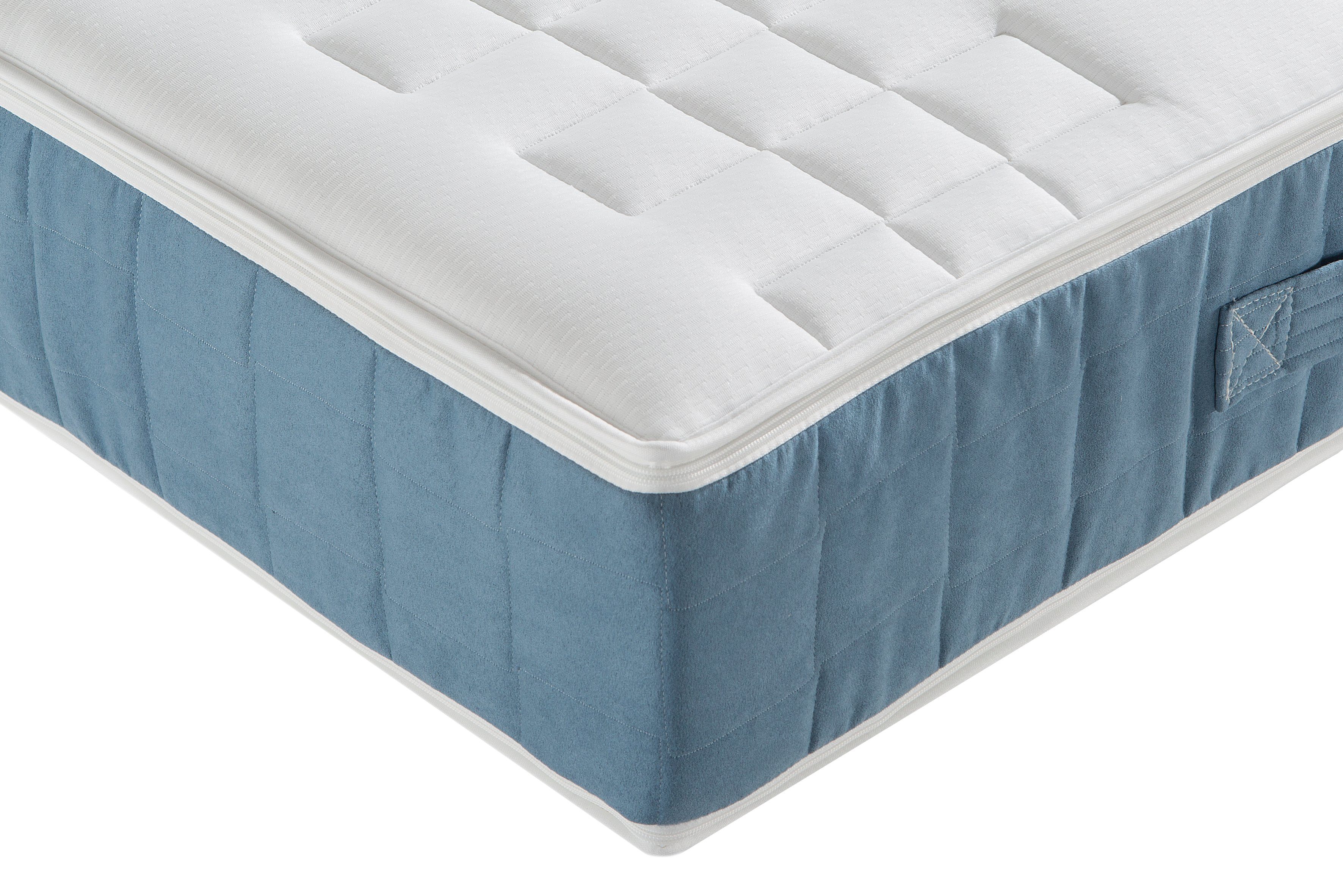 Boxspringmatratze Clemensa Petrol, DELAVITA, 24 cm hoch, bietet den perfekten Wohlfühlkomfort