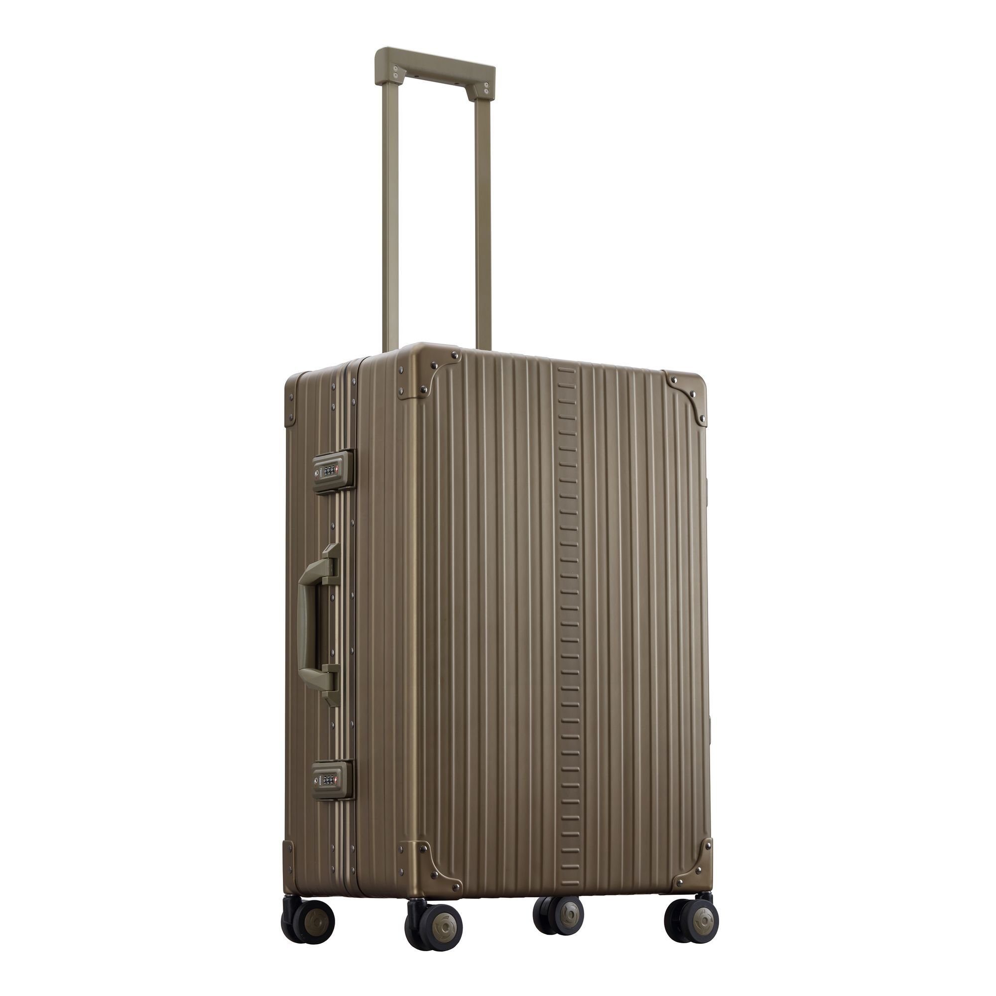 ALEON Hartschalen-Trolley Traveler, 4 Rollen, Aluminium