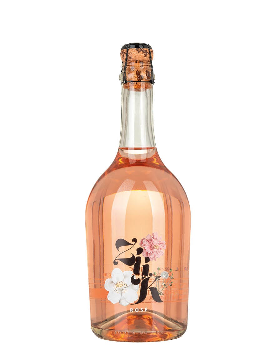 Vino Spumante di Qualità Extra Brut Ziik Rosé Tenuta Casenuove 0,75 ℓ