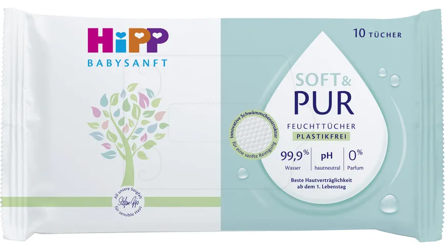 HiPP Babysanft Soft & Pur Feuchttücher