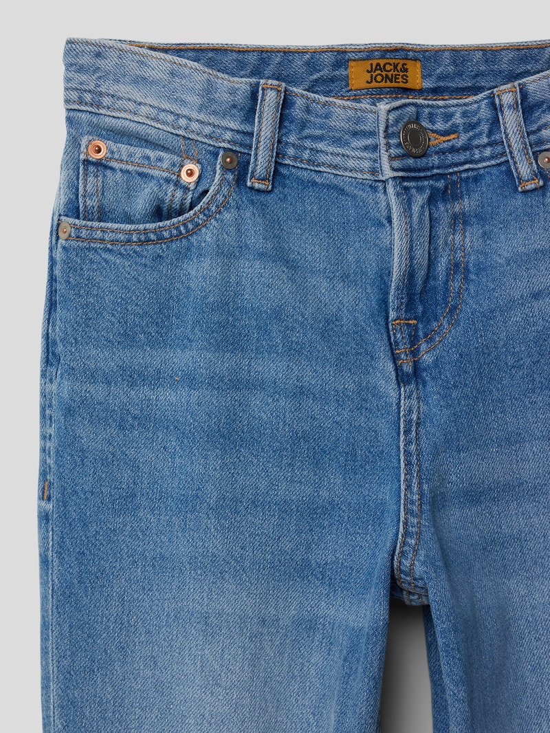 Jeans im 5-Pocket-Design Modell 'CHRIS' in blau