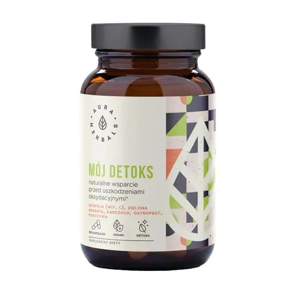 Aura Herbals Κάψουλες My Detox Natural Support Against Oxide Damage