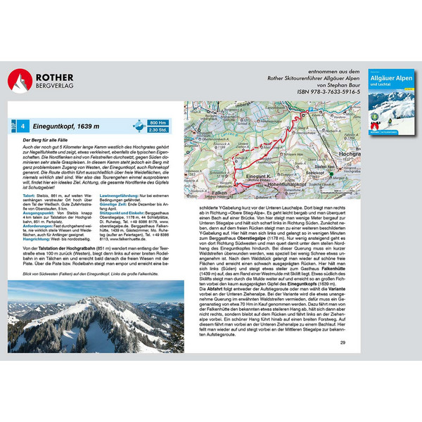 BVR SKITOURENFÜHRER ALLGÄUER ALPEN