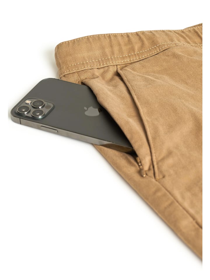 behype Chinohose - BHFORLI Jogger Chino Jeans Hose Stoffhose in Beige günstig kaufen