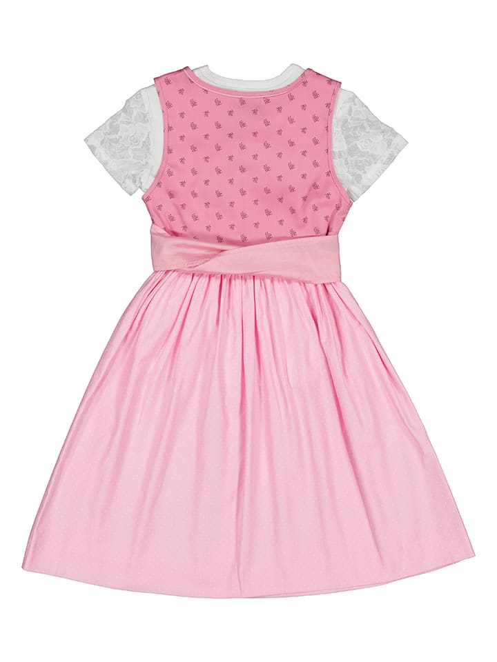 Turi Landhaus Dirndl in Rosa günstig kaufen