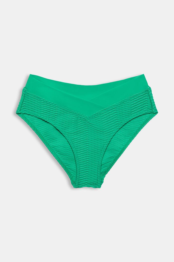 Recycelt: Strukturierte Bikinihose