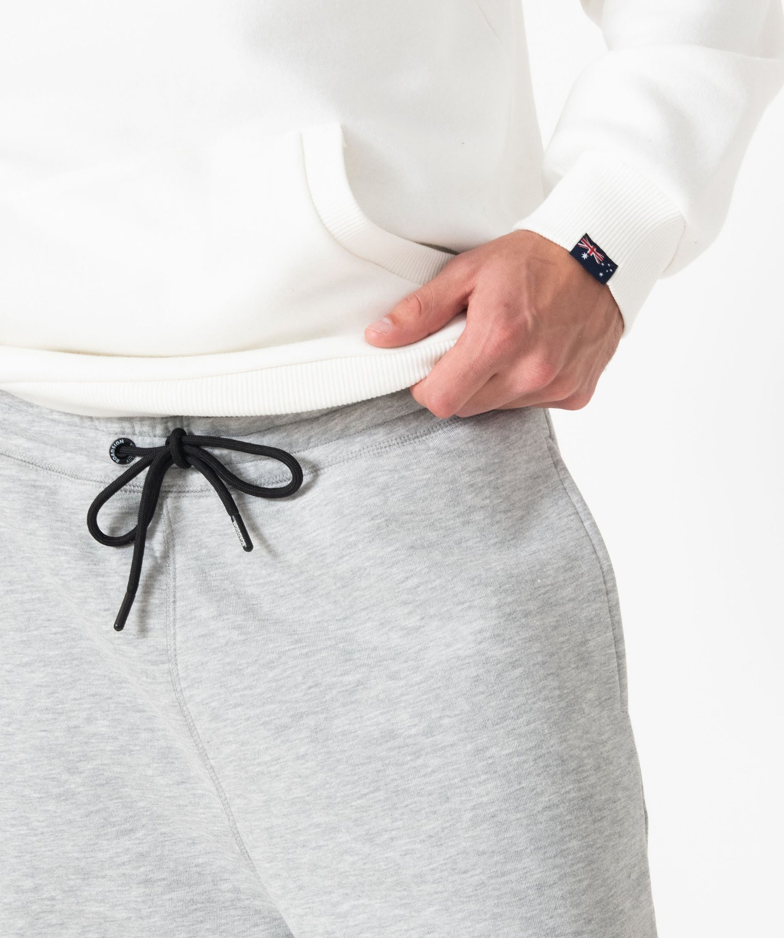 Bermuda en molleton doux homme - Roadsign gris clair | GEMO