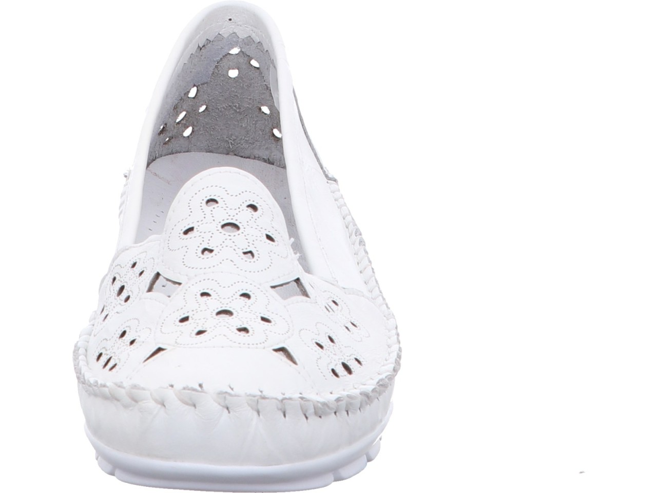 GEMINI Sportliche Slipper weiss