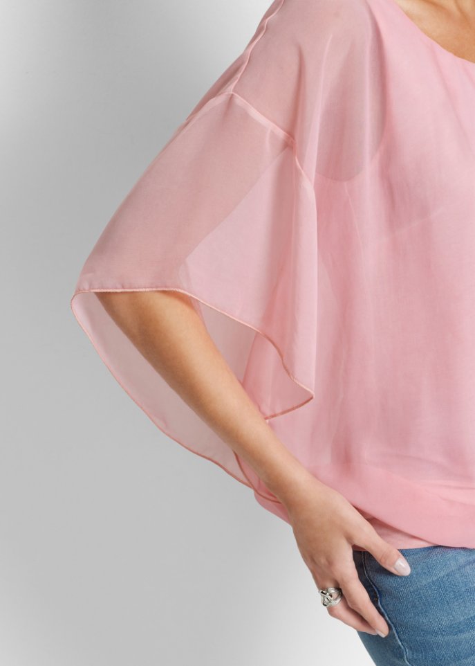 Bluse im Used-Look