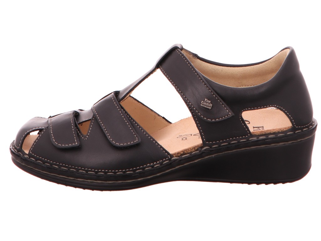 FINN COMFORT Sportliche Slipper schwarz FÜNEN