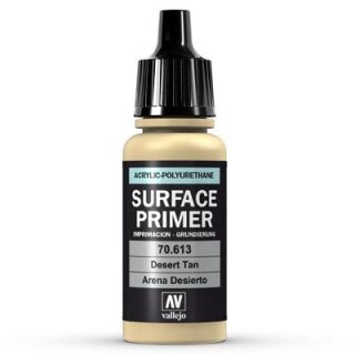 Vallejo Surface Primer  Desert Tan Base (17ml)