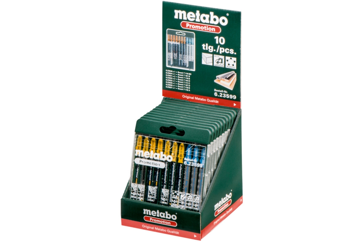 Metabo Accessories 623599000 Zestaw brzeszczotów do wyrzynarek SP