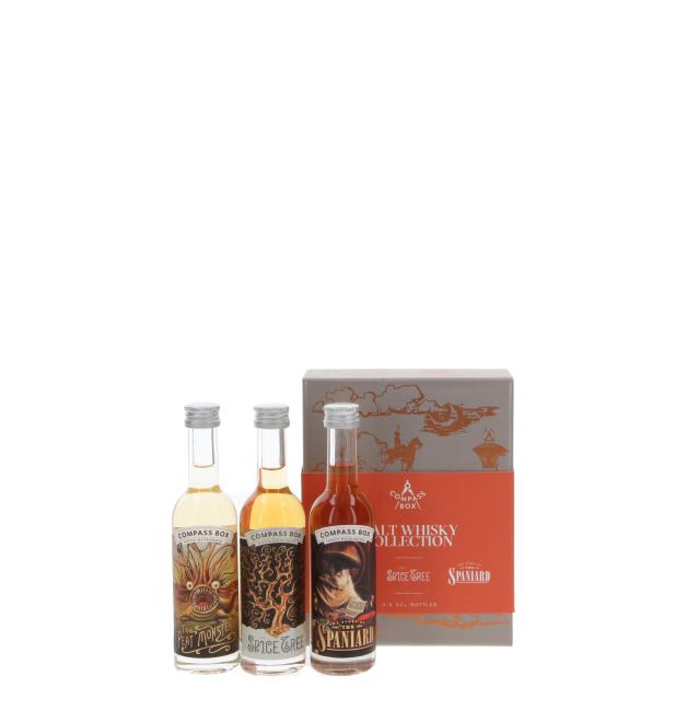 Miniatursortiment Malt Whisky Compass Box 0,15 l·45 % vol