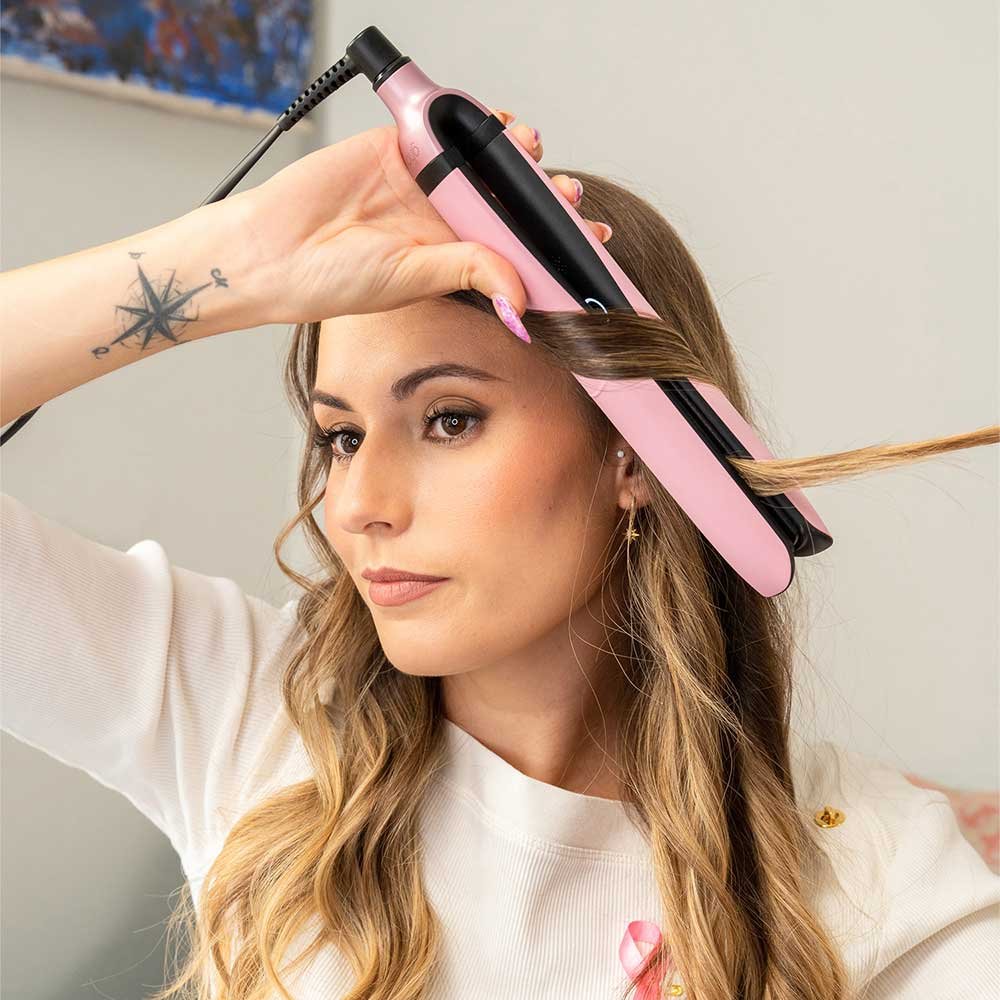ghd - good hair day Glätteisen pink platinum+ Styler