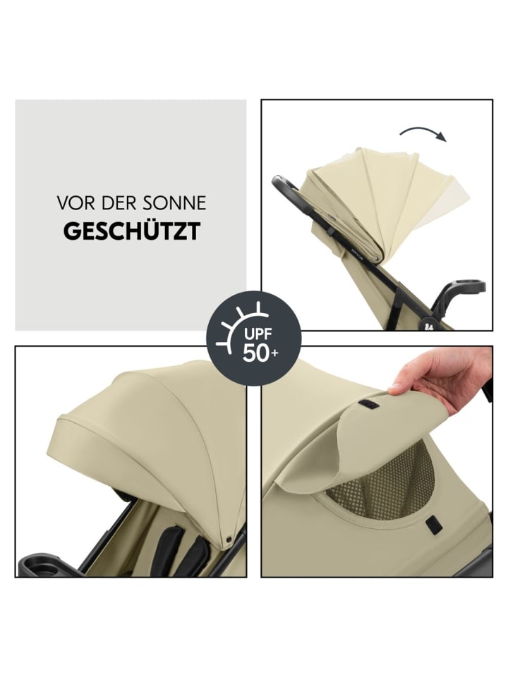 Hauck Buggy Shop N Care 2in1 Travel Set - Oliv in gruen günstig kaufen onesize