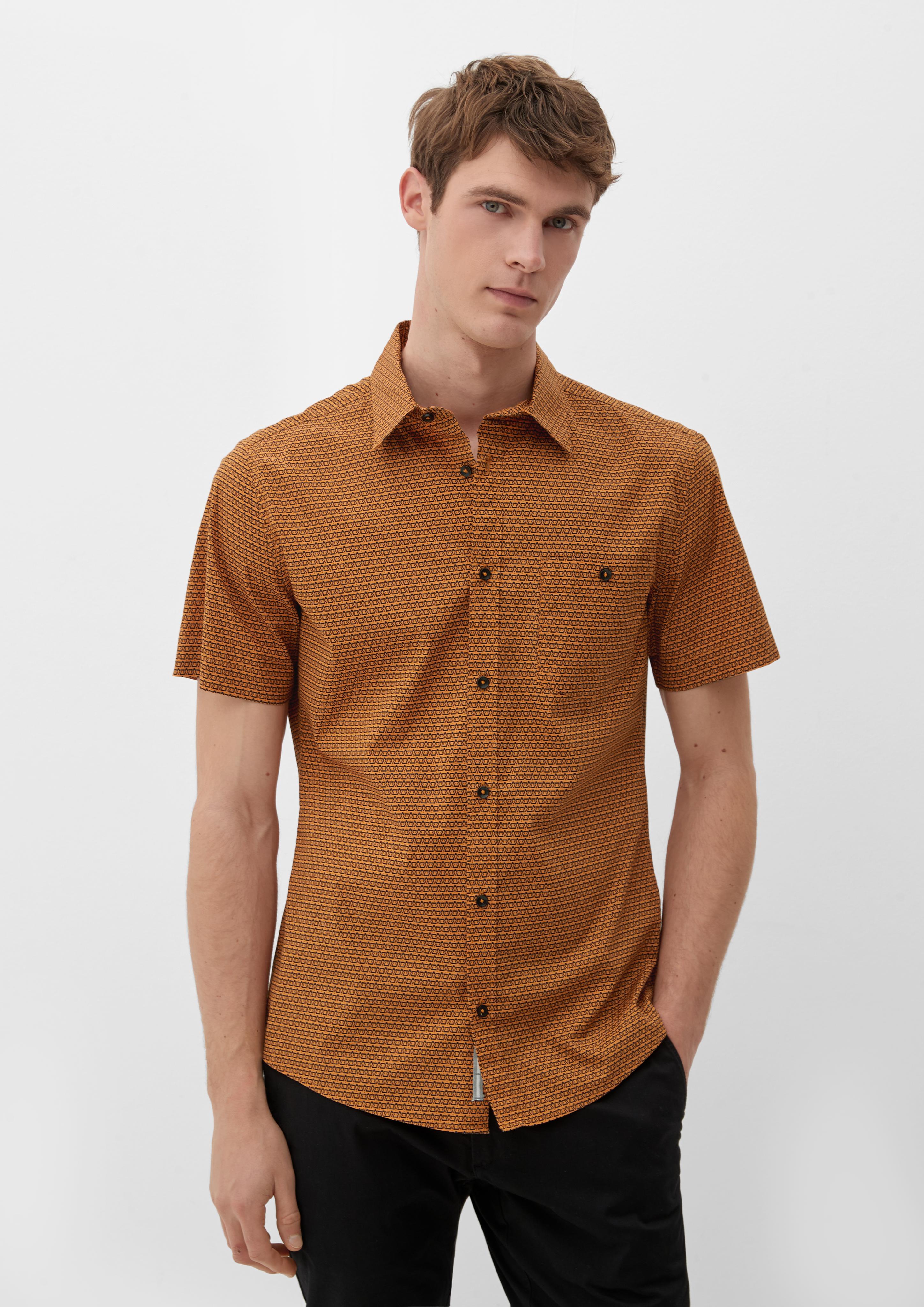 Slim Fit: Hemd mit Allover-Muster  2127473-22A5