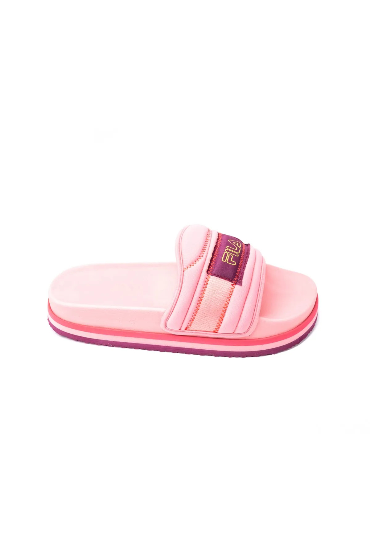 Fila  Pantolette - Rosa - Flacher Absatz