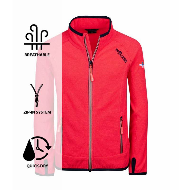 Trollkids Noresund Fleecejacke Mädchen