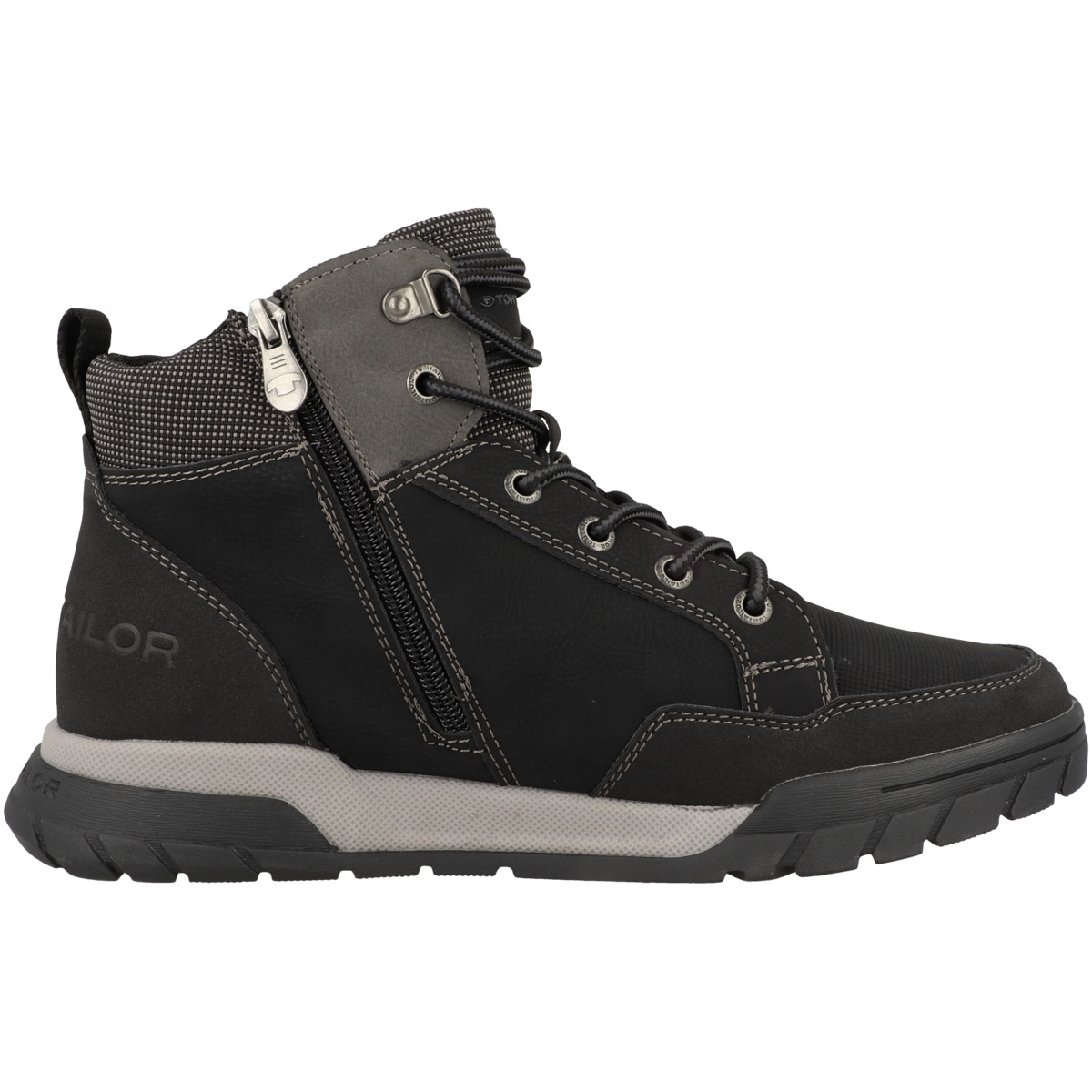 Tom Tailor 4283702 Schnürboots schwarz