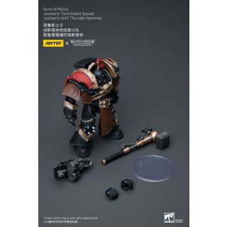 Warhammer: The Horus Heresy Actionfigur: Sons of Horus Justaerin Terminator Squad - Justaerin with Thunder Hammer