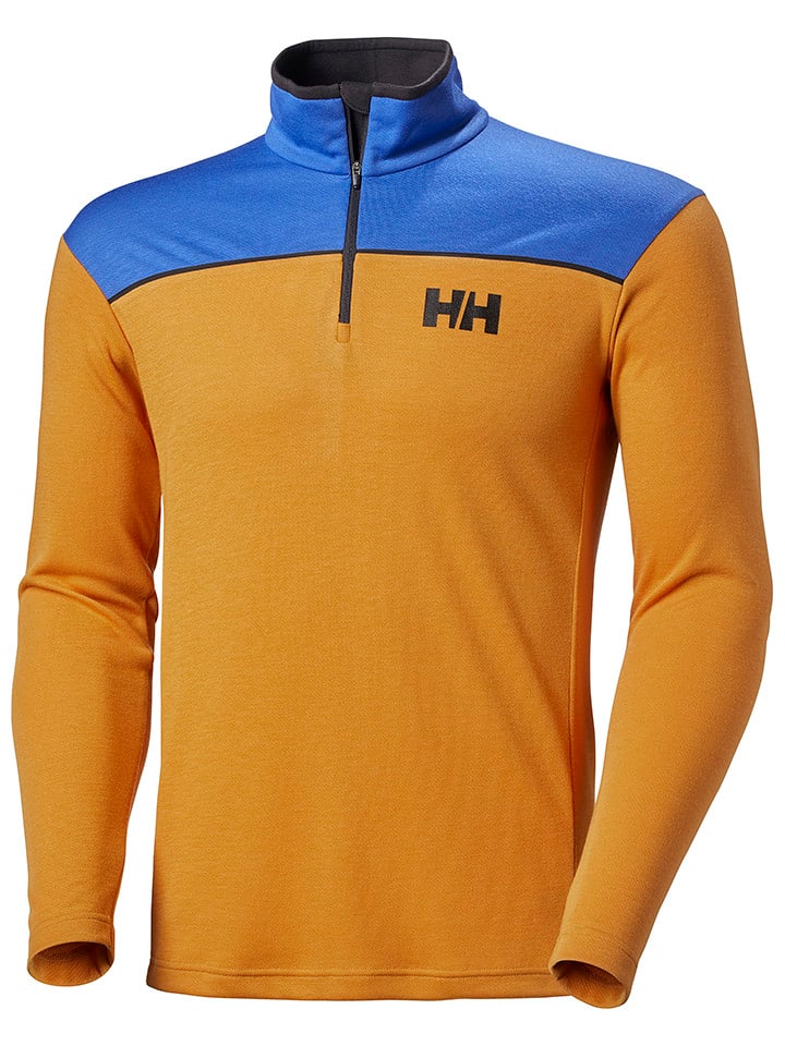 Helly Hansen Funktionslongsleeve in Orange/ Blau günstig kaufen