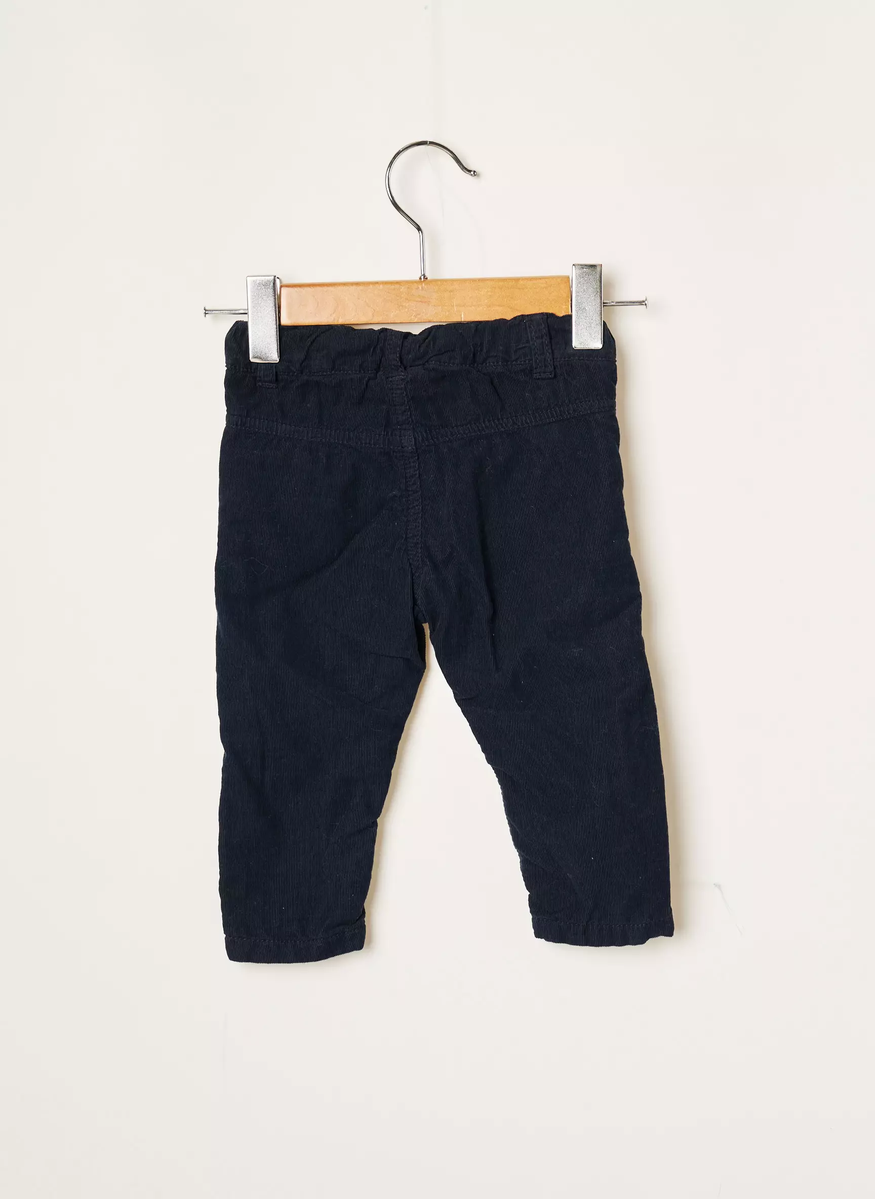 3 Pommes Pantalons Droits Garcon couleur bleu